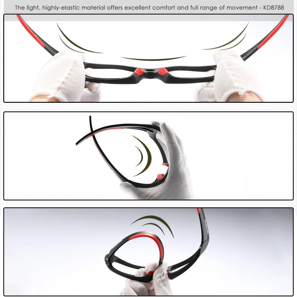 Óculos de Proteção Esportivos de Alta Qualidade KDEAM TR90 // Com Lentes Polarizadas // Ideais p/ Caminhadas e Pesca // Com Estojo c/ Zíper.