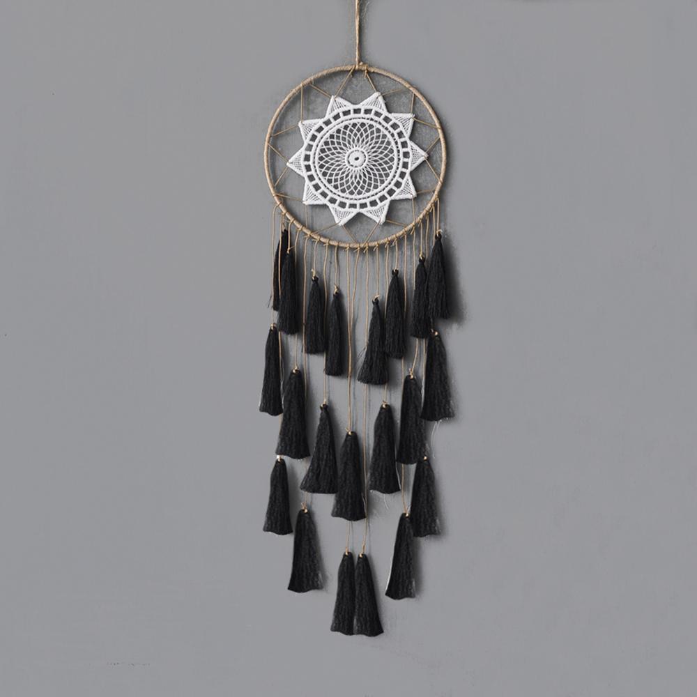 Decoração de Quarto Nordic Artilady Tassel Dream Catcher // Lindas Decorações de Boa Sorte de Quarto/sala/corredor, etc...nas Cores Rosa, Azul e Branco. Um Excelente Presente Para Decoração!!!