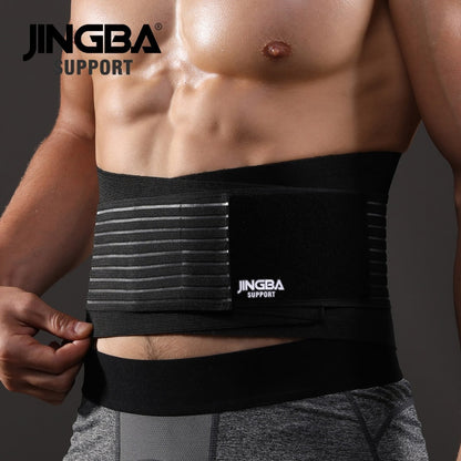 Modelador de Cintura Masculino JINGBA SUPPORT // Support Sauna Suit Modeling // Cinto modelador corporal // Modelador de Perda de Peso // Faixa para Treino de Academia / Espartilho