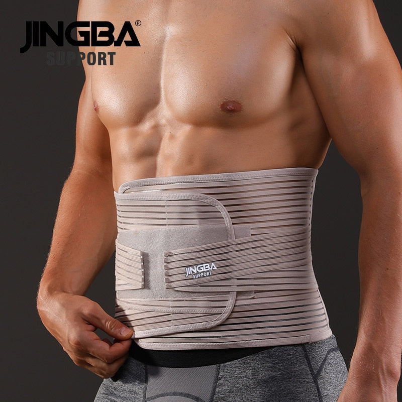 Modelador de Cintura Masculino JINGBA SUPPORT // Support Sauna Suit Modeling // Cinto modelador corporal // Modelador de Perda de Peso // Faixa para Treino de Academia / Espartilho