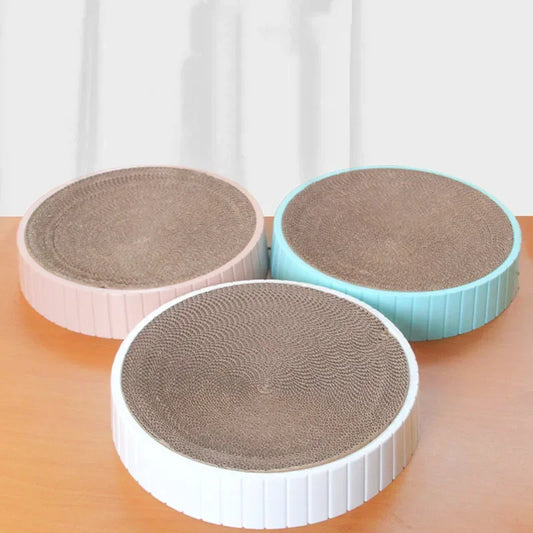 Arranhador p/ Gatos em Formato de Tigela // Garras de Trituração de Papelão Ondulado // Placa de Arranhar p/ Gatos // Brinquedo p/ Gatos // Sofá, Cama