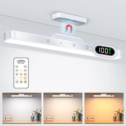 Luz Noturna Regulável WILLED de 5 W // 3 Cores // Luz de Maquiagem Ajustável c/ 2500 mAh // Recarregável // Para Armário, Mesa de Cabeceira, etc