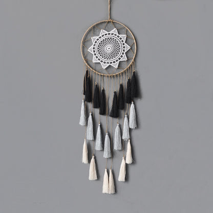 Decoração de Quarto Nordic Artilady Tassel Dream Catcher // Lindas Decorações de Boa Sorte de Quarto/sala/corredor, etc...nas Cores Rosa, Azul e Branco. Um Excelente Presente Para Decoração!!!