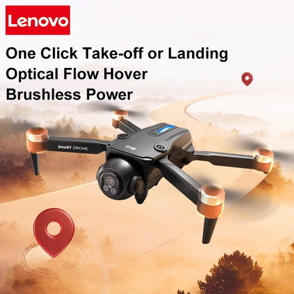 Drone Lenovo D18 8K Aerial HD Câmera Dupla // Fotografia Inteligente // Prevenção de Obstáculos // Brushless Power // 5G WIFI GPS Return VR Drone