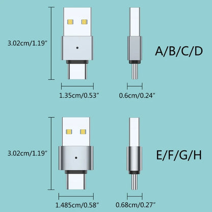 Adaptador USB 3.0 para USB C Macho para Macho // Adaptador de Carregamento // Fácil conexão de Dispositivos