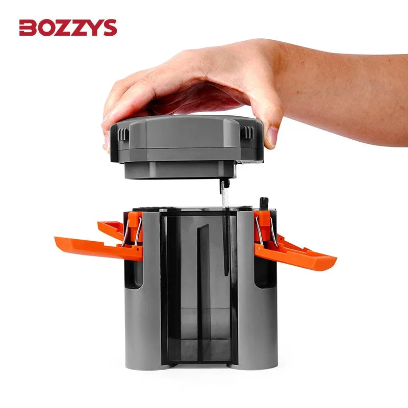 Lâmpada Portátil a Água Salgada BOZZYS – 72 Horas de Iluminação, Sem Necessidade de Bateria – Luz de Emergência para Camping, Pesca e Atividades ao Ar Livre