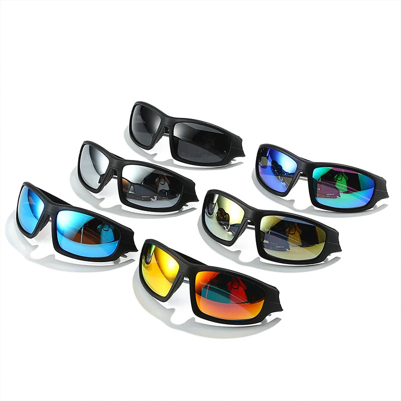 Óculos de Sol Esportivos Polarizados KAROS Unissex // Antirreflexo e Inquebráveis // Ideais p/ Ciclismo, Corrida, Pesca e Direção, com Proteção UV400.