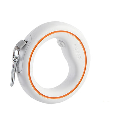 Guia Retrátil Moestar UFO 2 Lite // Fivela Metálica // Empunhadura Antiderrapante e Sistema de Freio/Trava com Uma Mão // Para Cães de Pequeno e Médio Porte