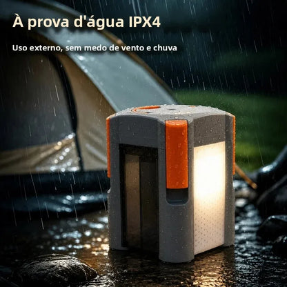 Lâmpada Portátil a Água Salgada BOZZYS – 72 Horas de Iluminação, Sem Necessidade de Bateria – Luz de Emergência para Camping, Pesca e Atividades ao Ar Livre