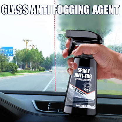 Spray Anti-chuva p/ Vidros de Carro // Agente Repelente de Água p/ Automóveis // Revestimento Impermeável, À Prova de Chuva // Antiembaçante // Limpador de Vidros Automotivo // Transparente p/ Para-Brisa.