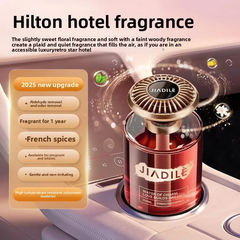 Perfume p/ Carro c/ Fragrância Duradoura // Fragrância Especial de Alta Qualidade p/ Eliminar Odores // Aromaterapia p/ Carro c/ Fragrância Digna de Hotel Cinco Estrelas.