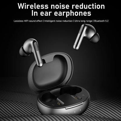 Fone de Ouvido Inteligente c/ Redução de Ruído Sony LX102 // Fones de Ouvido Bluetooth s/ Fio HIFI Estéreo c/ Movimento à Prova d'água e Microfone