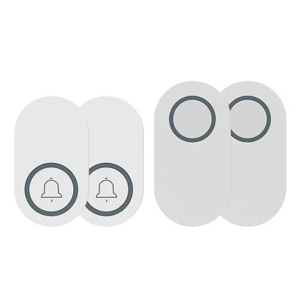 Campainha s/ Fio de Longo Alcance 150 m // 38 melodias // Alarme de Segurança Alimentado por Bateria CR2032