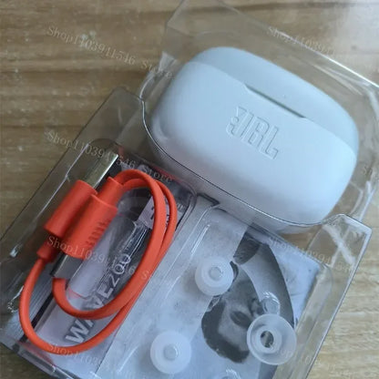 Características dos Fones de Ouvido JBL WAVE 200TWS // Fones True Wireless (sem fio) c/ Bluetooth 5.0 e Microfone // Ideais p/ Esportes (versão HK)
