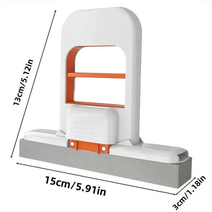 Mini Esfregão Multifuncional // Esfregão Retrátil p/ Uso Doméstico // Úmido e Seco na Cozinha, Banheiro e Carro // Plástico Resistente // Ferramenta de Limpeza Compacta e Prática p/ Casa