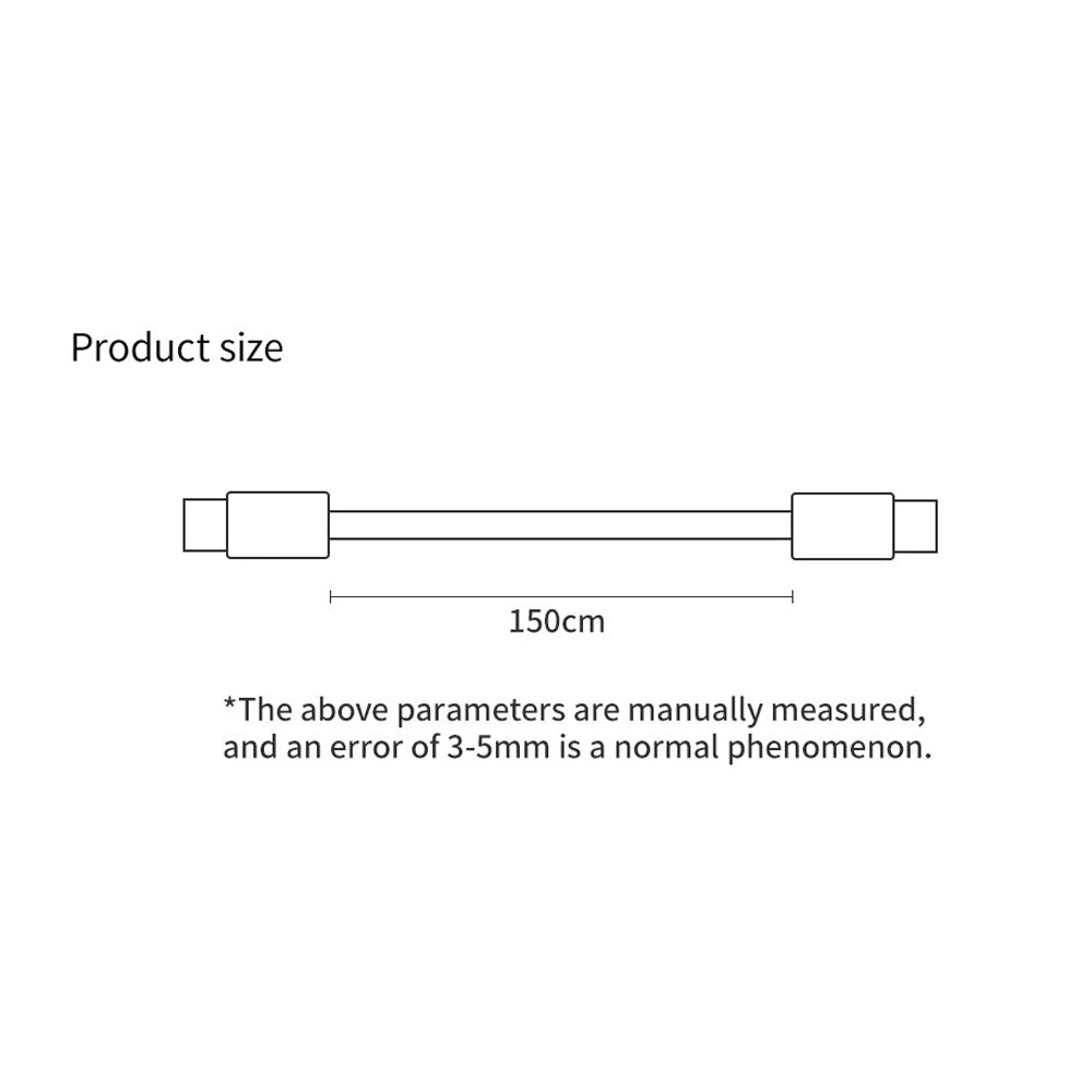 Cabo Espiral 4 em 1 c/ Carregamento Rápido PD (27W/65W) // USB Tipo C para Tipo C e Lightning // Para iPhone 15/16, Samsung e Xiaomi