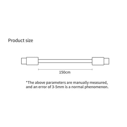 Cabo Espiral 4 em 1 c/ Carregamento Rápido PD (27W/65W) // USB Tipo C para Tipo C e Lightning // Para iPhone 15/16, Samsung e Xiaomi