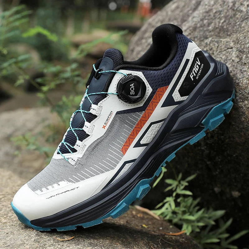 Tênis de Corrida Masculino 2026 // Novo Modelo em Mesh Respirável p/ Atividades ao Ar Livre, Trilhas e Caminhadas // Com Amortecimento e Design Plano em Mesh Macio.