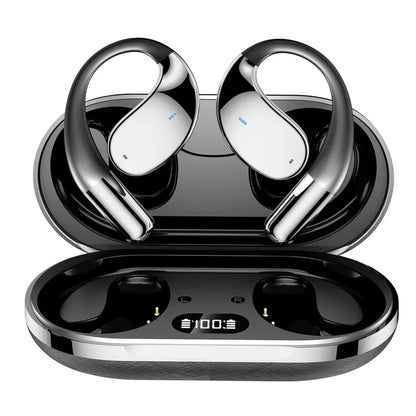 Fones de Ouvido c/ Tradução por IA 3 em 1 // 144 idiomas // Cancelamento de Ruído // Bluetooth 5.3 // Tradução Instantânea // Voz Inteligente em Tempo Real.