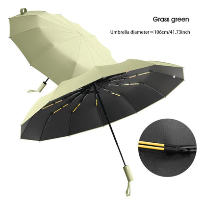 Guarda-chuva Reforçado c/ 24 Varetas // Guarda-Chuva Resistente e Durável // À Prova de Vento // Guarda-Chuva c/ Proteção UV p/ Dias Ensolarados.