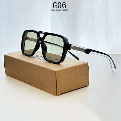 Óculos de Sol Vintage // Unissex luxuosos // Quadrados, Fashion // Óculos de Sol masculino // Lunette Soleil