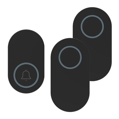 Campainha s/ Fio de Longo Alcance 150 m // 38 melodias // Alarme de Segurança Alimentado por Bateria CR2032