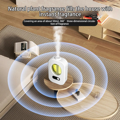 Difusor Automático de Aromaterapia // Aromatizador de Ambiente para Banheiro e Lavabo // Dispensador de Óleo Essencial e Umidificador