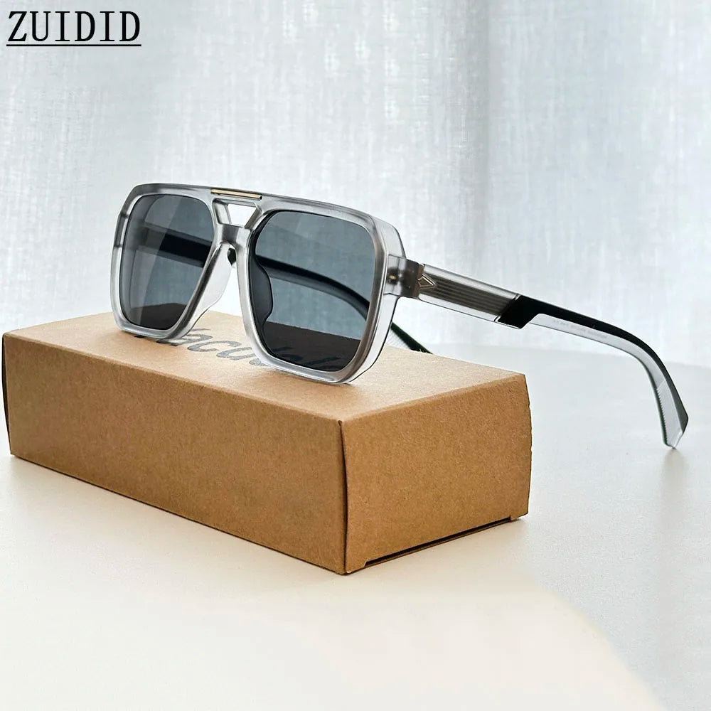 Óculos de Sol Vintage // Unissex luxuosos // Quadrados, Fashion // Óculos de Sol masculino // Lunette Soleil