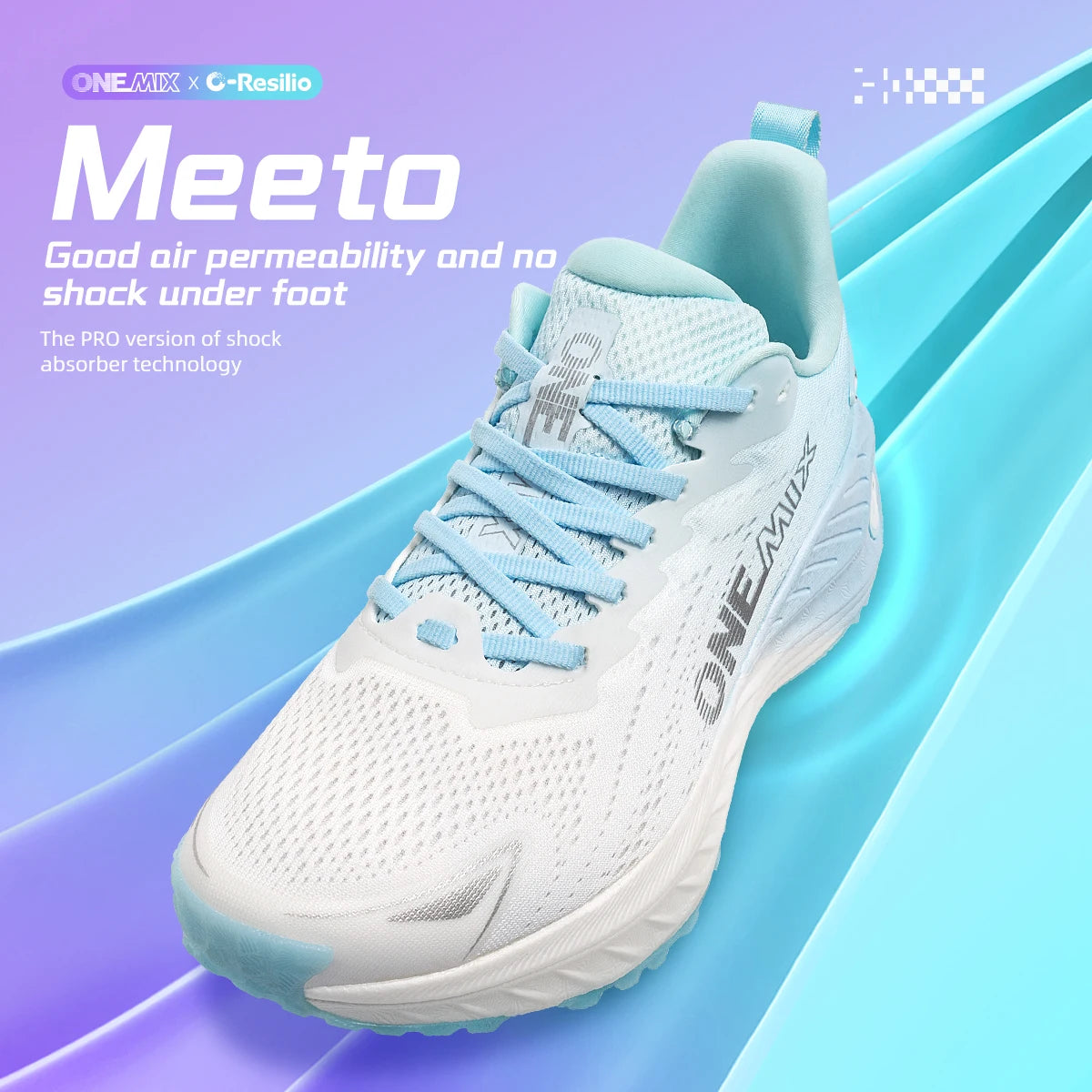 Tênis ONEMIX Outono Respirável p/ Corrida // Leve e Esportivo // Unissex // Ideal p/ Academia e Atividades ao Ar Livre.