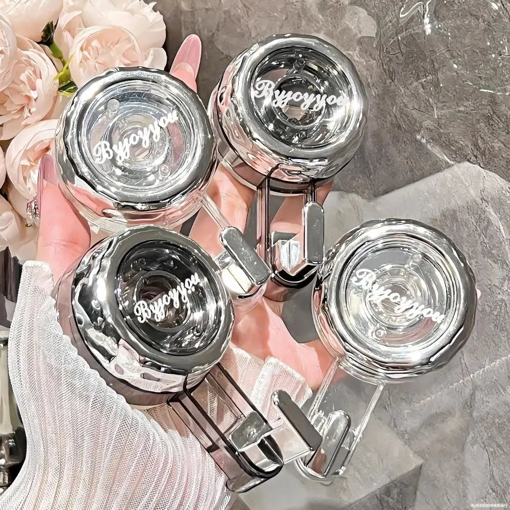 Ganchos de Ventosa Potentes e Modernos // Reutilizáveis p/ Chuveiro // Resistentes e que Não Deixam Marcas.