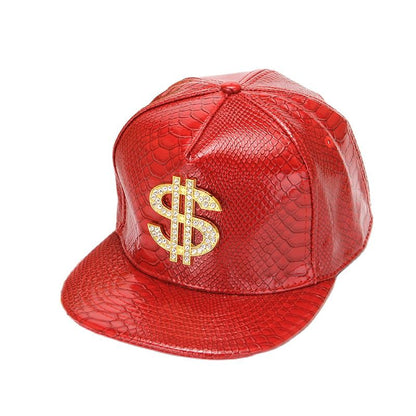 Boné de Beisebol Masculino Doitbest // Marca de Metal Hip-Hop // Boné de Couro / Dólar / Crânio // Lindos Chapéus Snapback // Gorros para Homens e Mulheres. Escolha já o seu!!!