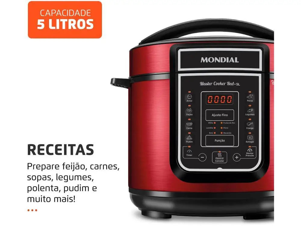 Panela de pressão elétrica digital Mondial - 220V