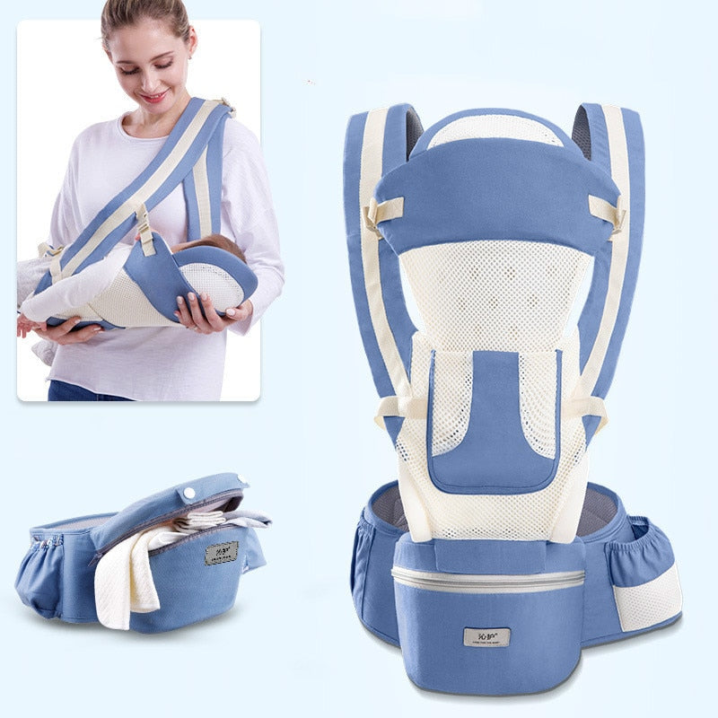 Mochila Ergonômica para Transporte de Bebê de 0 a 48 meses // Prática e Segura, Deixa a Mamãe e o Bebê bem Confortáveis!!!