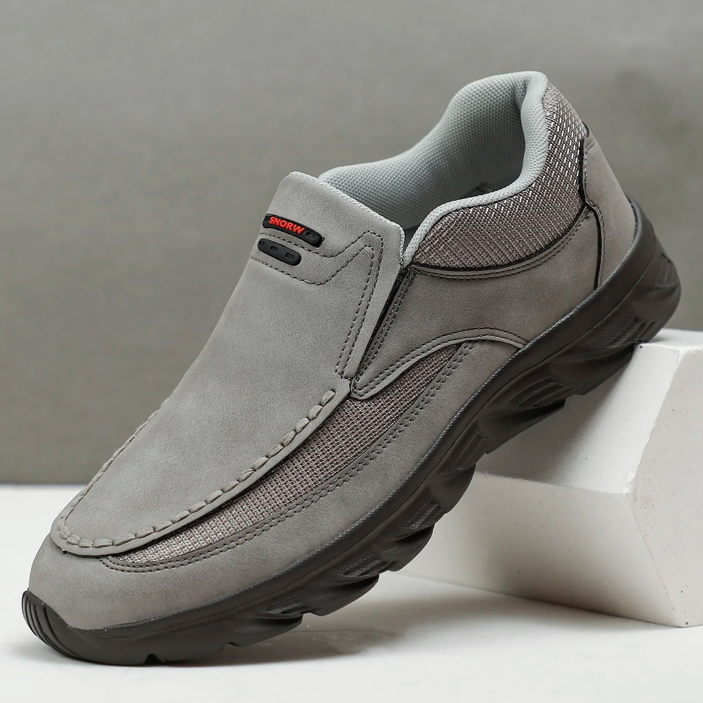 Mocassins Masculinos PUAMSS s/ Cadarço // Calçados Casuais Masculinos // Tênis Confortáveis p/ Caminhada // Calçados Masculinos de Luxo