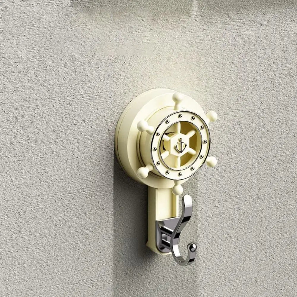 Ganchos de Ventosa Potentes e Modernos // Reutilizáveis p/ Chuveiro // Resistentes e que Não Deixam Marcas.