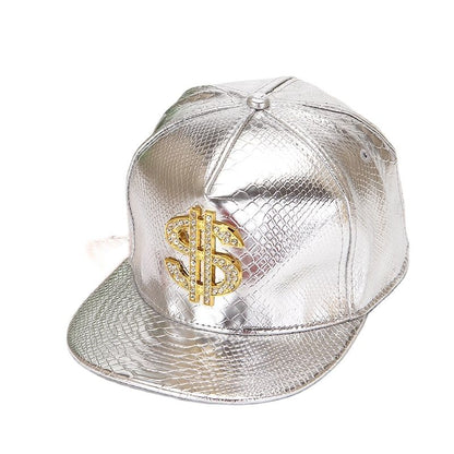 Boné de Beisebol Masculino Doitbest // Marca de Metal Hip-Hop // Boné de Couro / Dólar / Crânio // Lindos Chapéus Snapback // Gorros para Homens e Mulheres. Escolha já o seu!!!