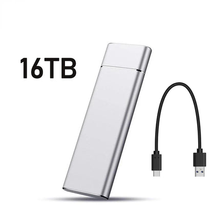 Unidade Externa de Disco Rígido de Alta Velocidade // SSD de 2 TB/20 TB/30 TB c/ Interface tipo C/USB 3.1 // Disco Rígido Portátil p/ PC, Laptop e MAC