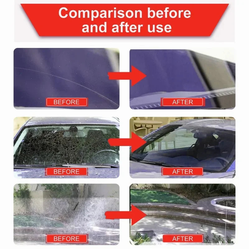 Pasta para Reparo de Riscos em Vidro // Pasta p/ Polimento de Para-Brisas Automotivos // Remove Riscos Superficiais e Manchas de Agua em Vidros de Automóveis, Janelas, Portas e Espelhos.