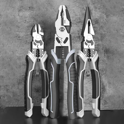 Alicate Multifuncional Universal Diagonal // Alicate de Bico Fino // Ferramentas pa/ Ferragens // Cortador de Fios Universal / Alicate p/ Fios de Eletricista.