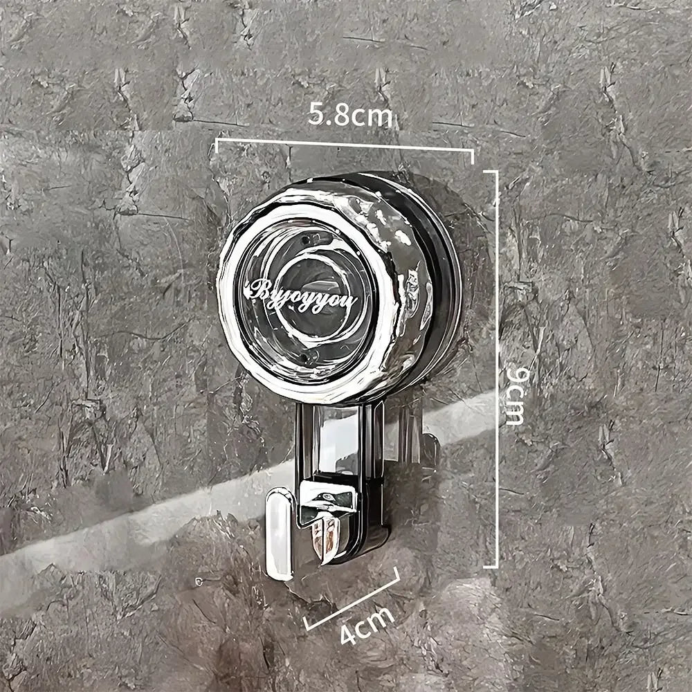 Ganchos de Ventosa Potentes e Modernos // Reutilizáveis p/ Chuveiro // Resistentes e que Não Deixam Marcas.