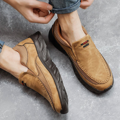 Mocassins Masculinos PUAMSS s/ Cadarço // Calçados Casuais Masculinos // Tênis Confortáveis p/ Caminhada // Calçados Masculinos de Luxo