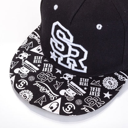 Bonés SHATANGJU de Hip Hop/Beisebol para Homens e Mulheres Snapback // Unissex Primavera/Verão/Outono Acrílico Ajustável // Frete Grátis para todo Brasil