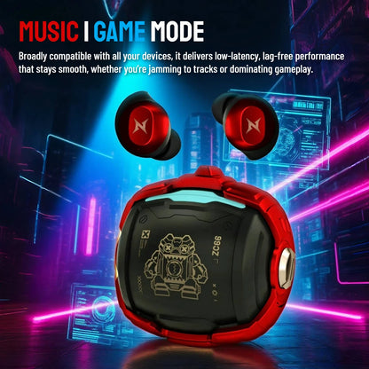 Fones de Ouvido Sem Fio Zombiescat B12 TWS – Bluetooth 5.4 // Design Intra-auricular Discreto // Estojo com Tampa Giratória // Fones Esportivos Bluetooth