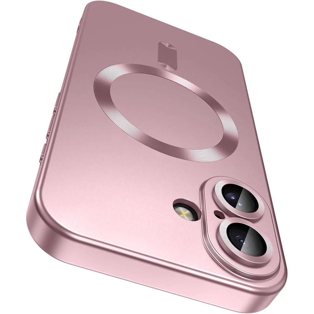 Capas p/ iPhone 16 Plus com Carregamento Magnético s/ Fio MagSafe e Proteção Traseira p/ a Câmera.