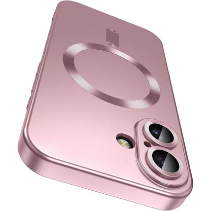 Capas p/ iPhone 16 Plus com Carregamento Magnético s/ Fio MagSafe e Proteção Traseira p/ a Câmera.