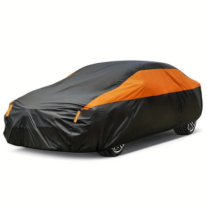 Capas Protetoras Completas para Carro // Capas de Carro ao Ar Livre à Prova d'água // Sol / Chuva / Neve // Proteção UV // Capa Automotiva Universal SUV/SEDAN 190t