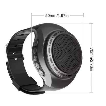 Relógio de Pulso VKTECH com Mini Alto-Falante sem Fio Subwoofer // Novo u6 Bluetooth com Rádio Fm Portátil // Esportes ao Ar Livre