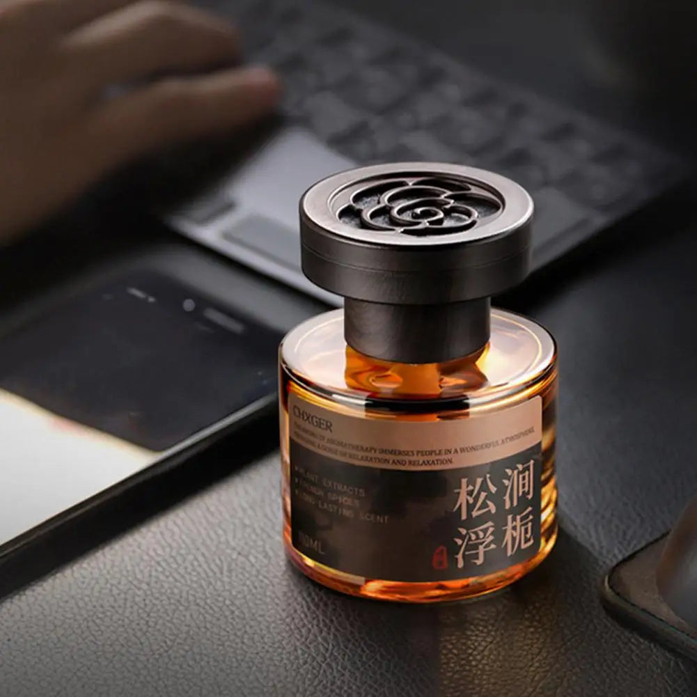 Perfume Automotivo de 110 ml // Aromatizador de Longa Duração // Difusor de Óleo Essencial e Eliminador de Odores para Carros e Decoração de Interiores