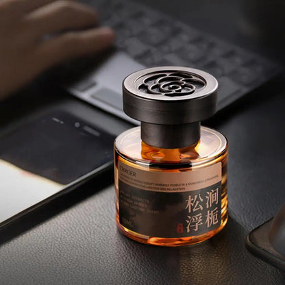 Perfume Automotivo de 110 ml // Aromatizador de Longa Duração // Difusor de Óleo Essencial e Eliminador de Odores para Carros e Decoração de Interiores