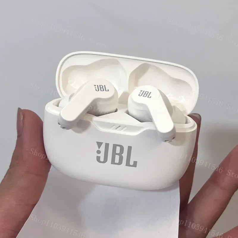 Características dos Fones de Ouvido JBL WAVE 200TWS // Fones True Wireless (sem fio) c/ Bluetooth 5.0 e Microfone // Ideais p/ Esportes (versão HK)